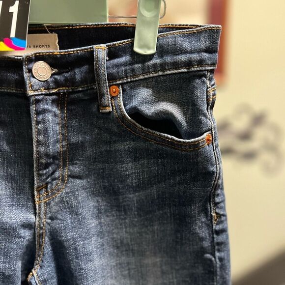 GAP Indigo Bermuda Shorts Size25 #DO211 - Picture 5 of 8